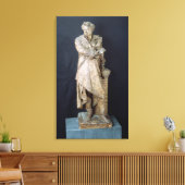 Stad Alexandre Dumas Pere, c.1883-87 Canvas Afdruk (Insitu (Woonkamer))