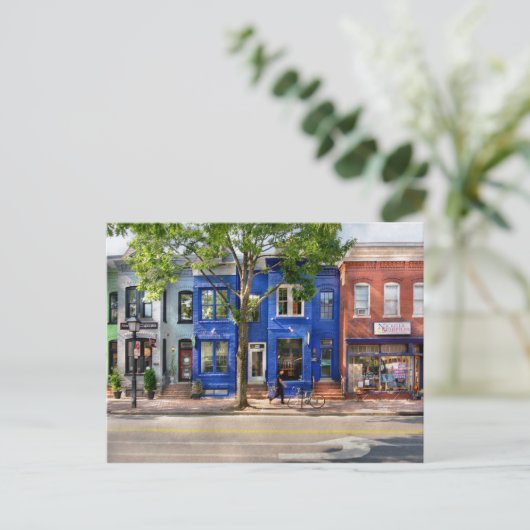 Stad - Alexandrië VA - De kleuren van Alexandrië Briefkaart (Staand voorkant)