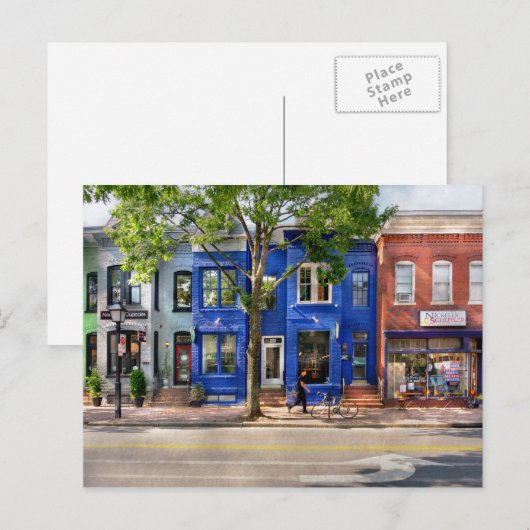 Stad - Alexandrië VA - De kleuren van Alexandrië Briefkaart (Voorkant / Achterkant)