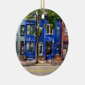 Stad - Alexandrië VA - De kleuren van Alexandrië Keramisch Ornament (Rechts)