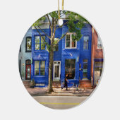 Stad - Alexandrië VA - De kleuren van Alexandrië Keramisch Ornament (Links)