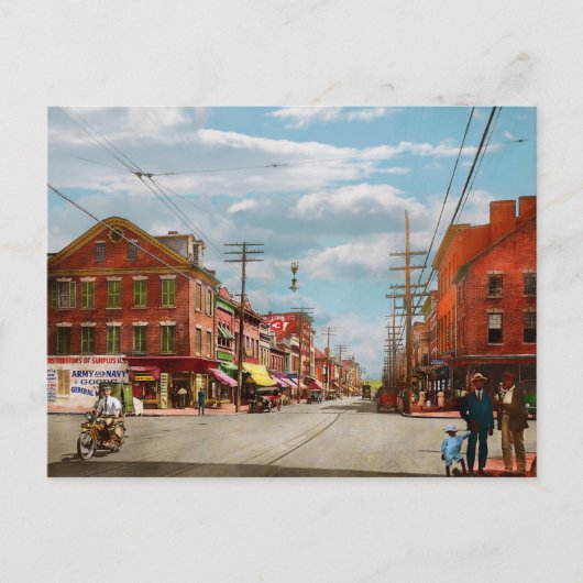 Stad - Alexandrië VA - Geschikt voor een koning va Briefkaart (Voorkant)