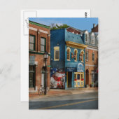 Stad - Alexandrië, VA - King Street Blues Briefkaart (Voorkant / Achterkant)