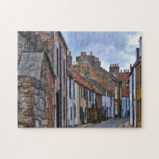 Stad Anstruther Schotland. Legpuzzel (Horizontaal)