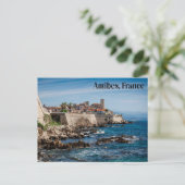 Stad Antibes, Briefkaart Frankrijk (Staand voorkant)