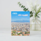 Stad Athene, Griekenland Briefkaart (Staand voorkant)