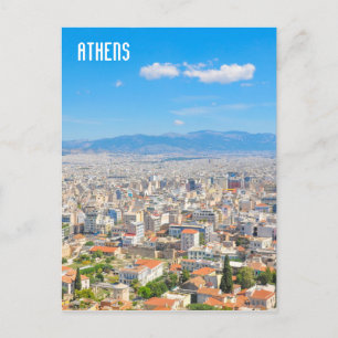 Stad Athene, Griekenland Briefkaart
