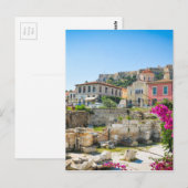 Stad Athene, Griekenland Briefkaart (Voorkant / Achterkant)