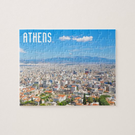 Stad Athene, Griekenland Legpuzzel (Horizontaal)