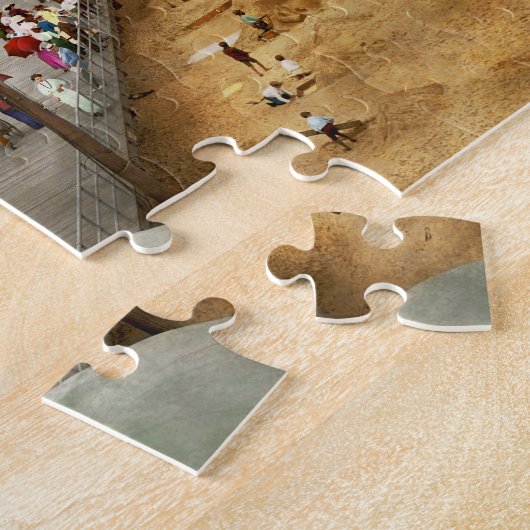 Stad - Atlantic City NJ - Steel Pier 1909 Legpuzzel (Zijkant)