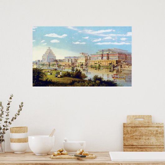 Stad Babylon Poster (Keuken)