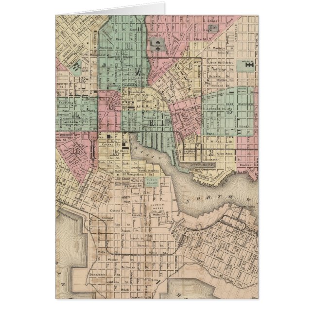 Stad Baltimore, Maryland (Voorkant)