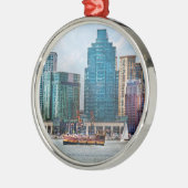 Stad - Baltimore MD - Harbor oost Metalen Ornament (Links)