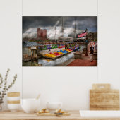 Stad - Baltimore MD - Modern Maryland Poster (Keuken)