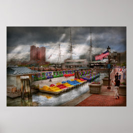 Stad - Baltimore MD - Modern Maryland Poster