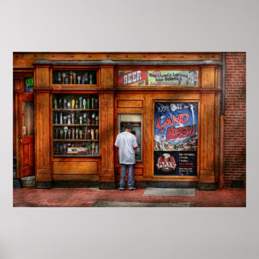 Stad - Baltimore MD - Verken het land van bier Poster (Voorkant)