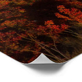 Stad Baltimore met trein Poster (Hoek)