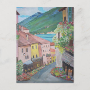 stad Bellagio, Italië Briefkaart