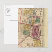 Stad Bellaire, Ohio Briefkaart (Voorkant / Achterkant)