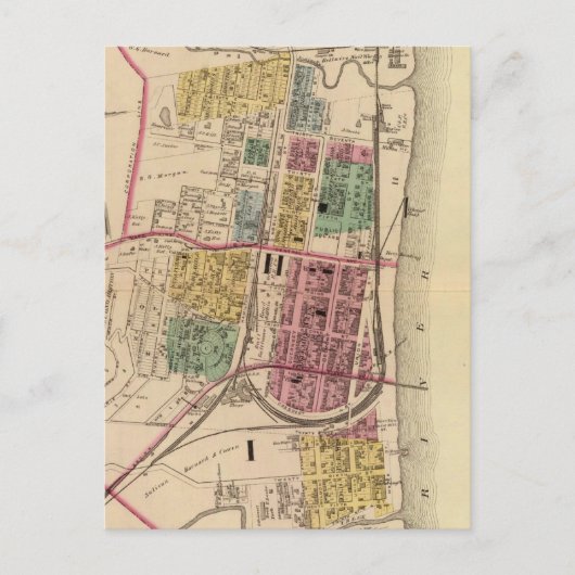 Stad Bellaire, Ohio Briefkaart (Voorkant)
