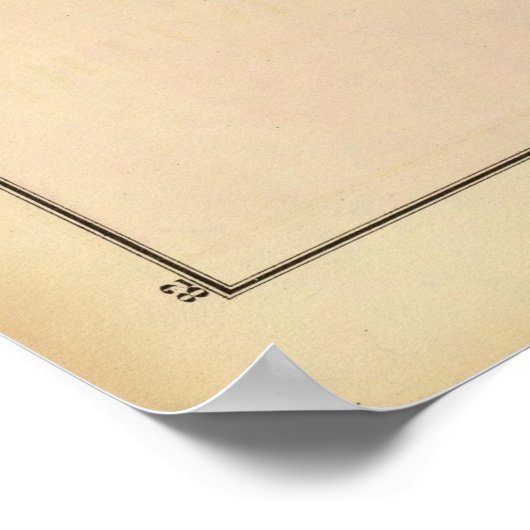 Stad Bellaire, Ohio Poster (Hoek)