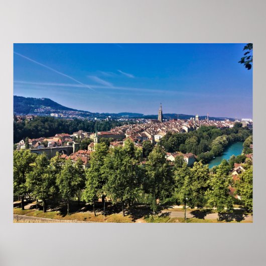 Stad Bern Poster (Voorkant)