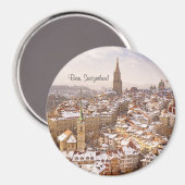 Stad Bern, Zwitserland Magneet (Voorkant / Achterkant)