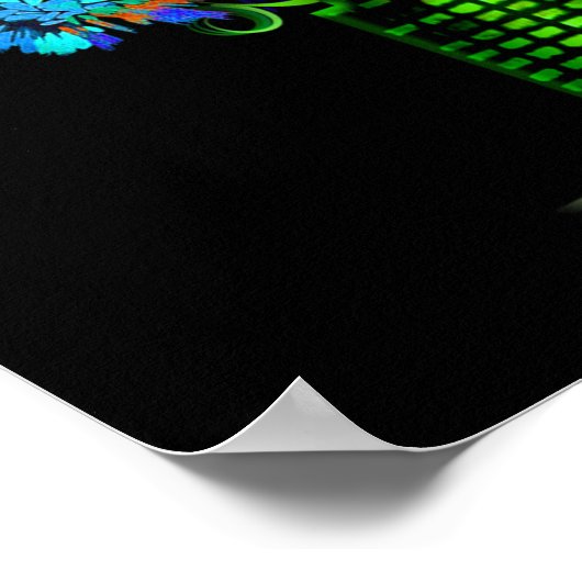 Stad Bloom Poster (Hoek)