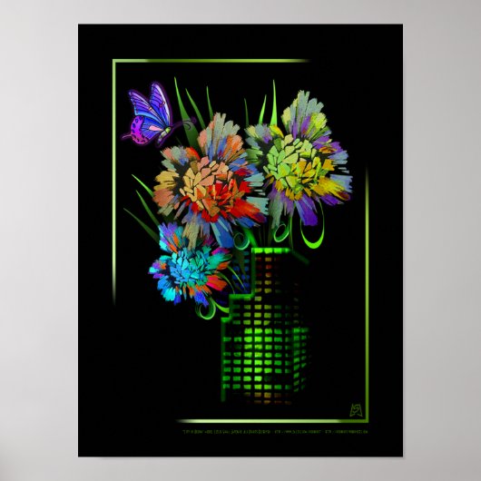 Stad Bloom Poster (Voorkant)