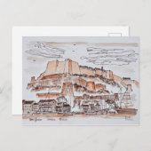 Stad Bonifacio | Corsica, Frankrijk Briefkaart (Voorkant / Achterkant)