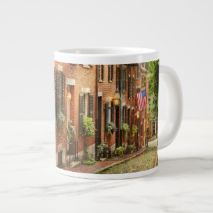 Stad - Boston MA - Acorn Street Grote Koffiekop