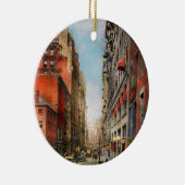 Stad - Boston MA - State St 1905 Keramisch Ornament (Rechts)