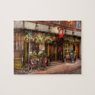 Stad - Boston MA - The Green Dragon Tavern Legpuzzel