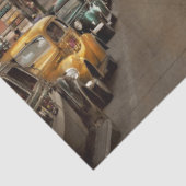 Stad - Brattleboro VT - Geen parkeerplaatsen op de Tissuepapier (Detail)