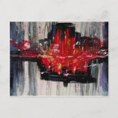 stad briefkaart (Voorkant)