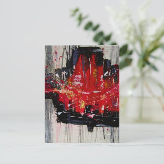 stad briefkaart (Staand voorkant)