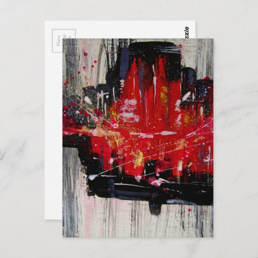 stad briefkaart (Voorkant / Achterkant)