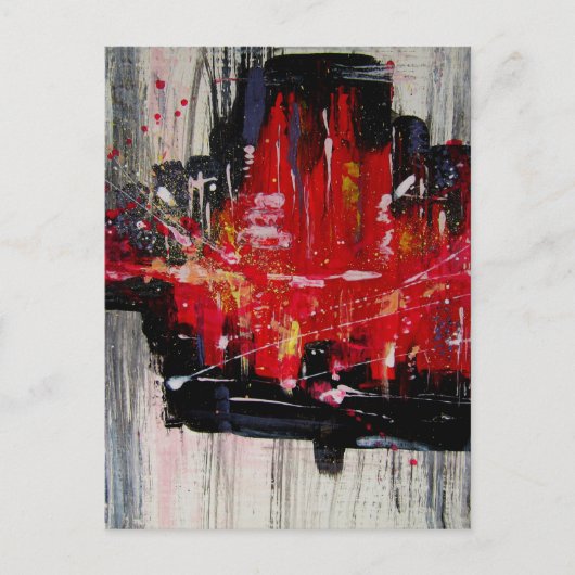 stad briefkaart (Voorkant)