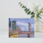 Stad Brisbane | Australië Briefkaart (Staand voorkant)