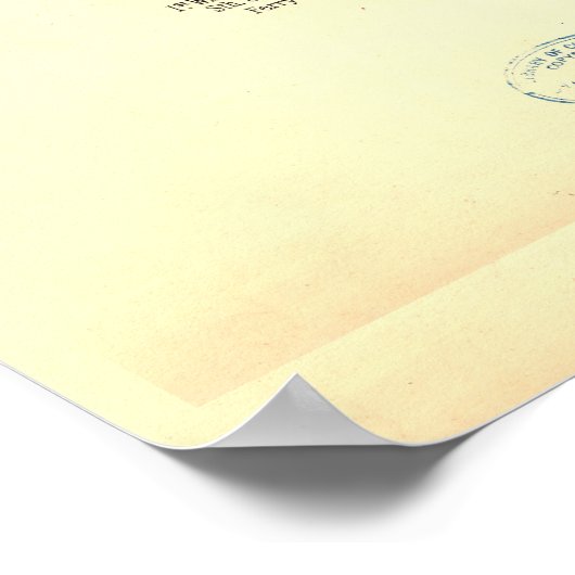 Stad Brooklyn New York via Currier en Ives 1879 Poster (Hoek)