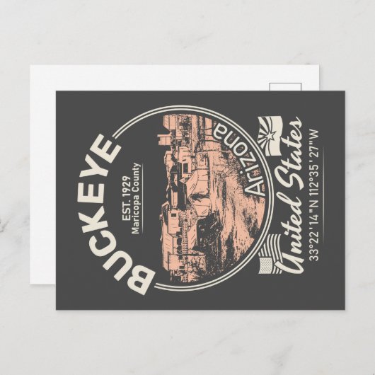 STAD BUCKEYE ARIZONA BRIEFKAART (Voorkant / Achterkant)
