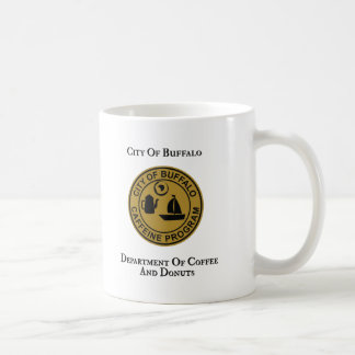 Stad Buffalo Dept of Coffee & Donuts Official Koffiemok