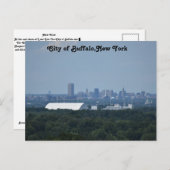 Stad Buffalo, New york Briefkaart (Voorkant / Achterkant)