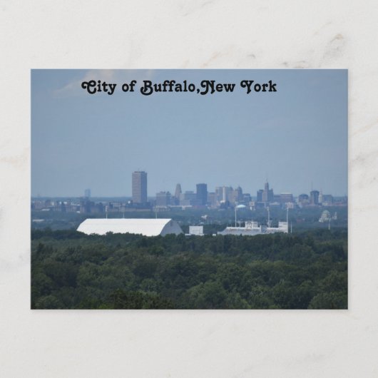 Stad Buffalo, New york Briefkaart (Voorkant)