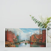 Stad - Buffalo NY - De originele Michigan Bridge (Staand voorkant)