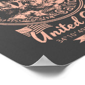 STAD BURBANK CALIFORNIA - BURBANKPERSONEN POSTER (Hoek)