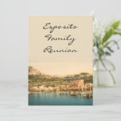 Stad Capri, eiland Capri, Campanië, Italië Kaart (Staand voorkant)