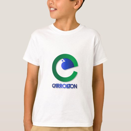 Stad Carrollton vlag T-shirt (Voorkant)