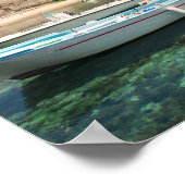 stad Cefalu op Sicilië Poster (Hoek)