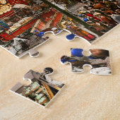 Stad - Chicago - File op Dearborn St 1909 Legpuzzel (Zijkant)